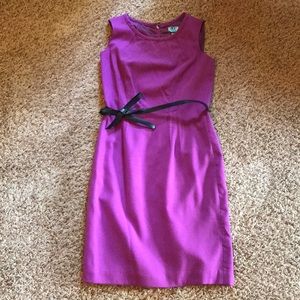 Classy sheath dress in a beautiful orchid color